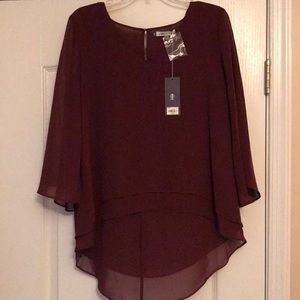 Jennifer Lopez Hi-Lo Blouse